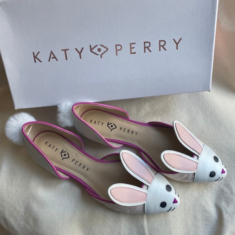 Katy Perry Jessica Bunny Rabbit Ballet Flats 7-7.5